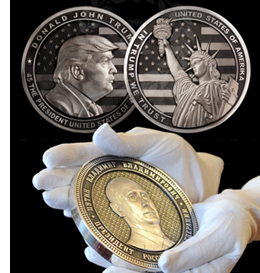 In Trump We Trust Coins